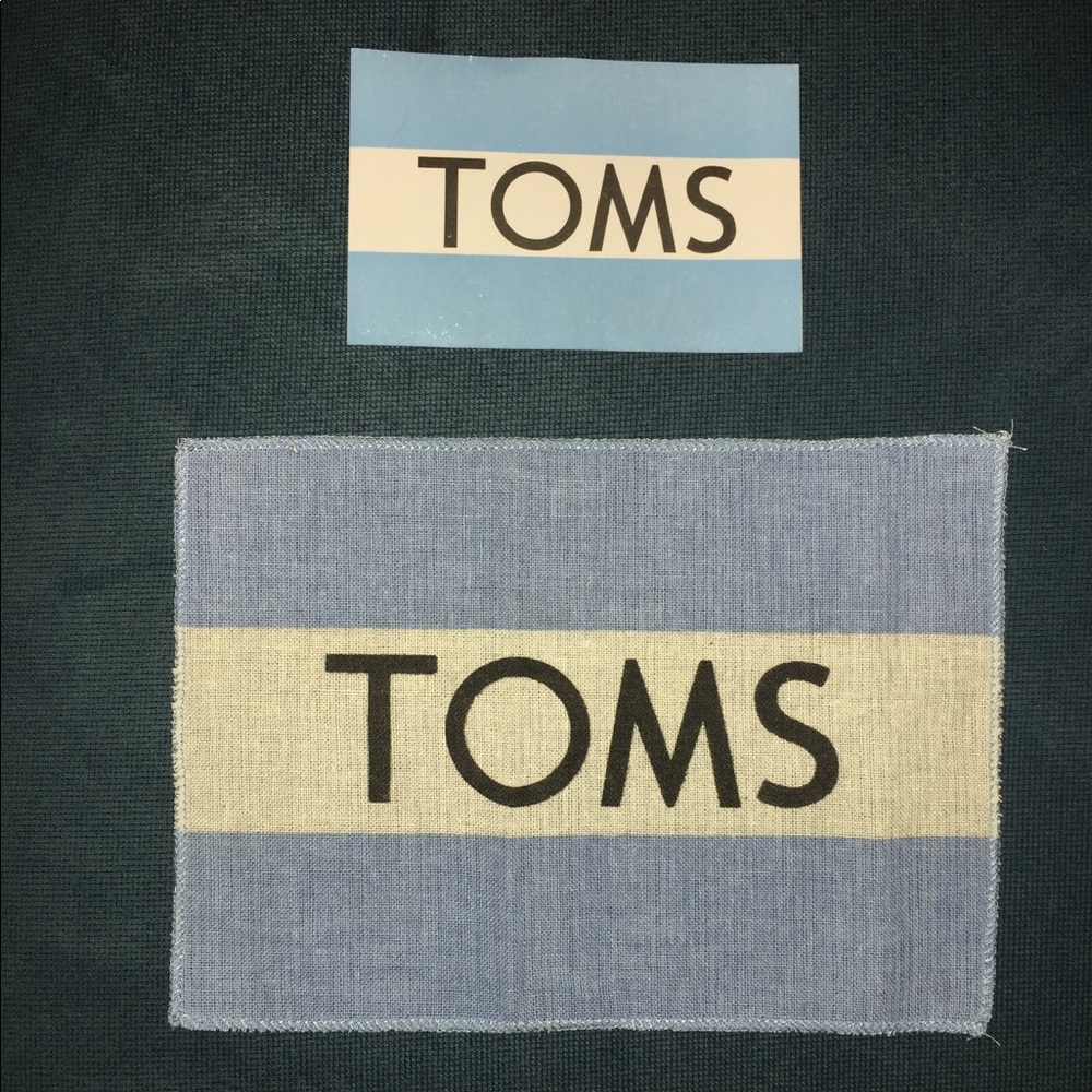 TOMS Sticker & Patch